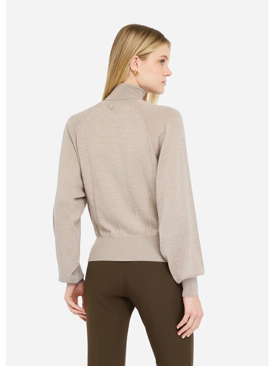 Liu Jo Liu Jo Maglione CF5326MA82O02158 Beige Regular Fit