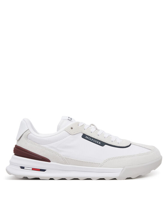Tommy Hilfiger Sneakers Retro Runner Seasonal FM0FM05425 Bianco, taglia : 43