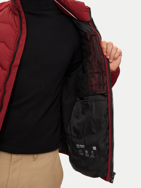 Tom Tailor Tom Tailor Bunda pro přechodné období 1041308 Červená Regular Fit