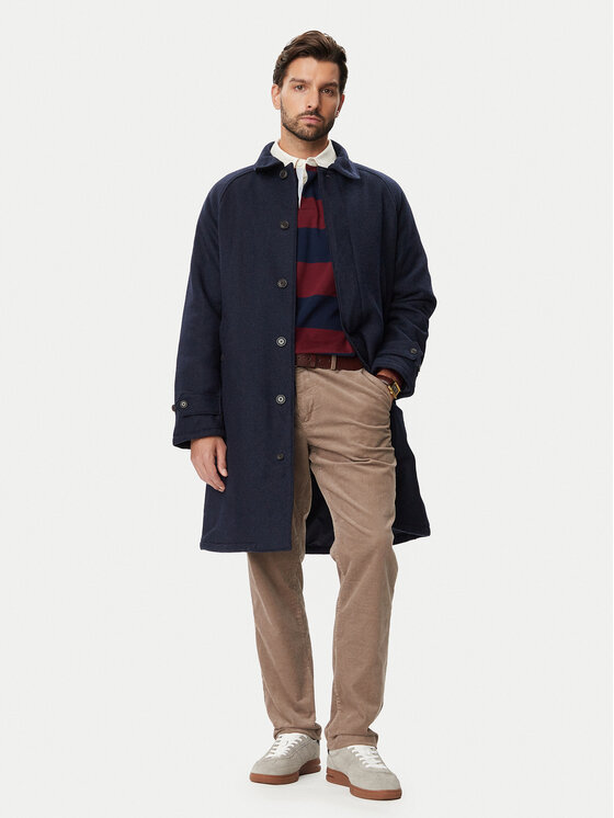 Polo Ralph Lauren Polo Ralph Lauren Vilnonis paltas 710B15989001 Tamsiai mėlyna Regular Fit