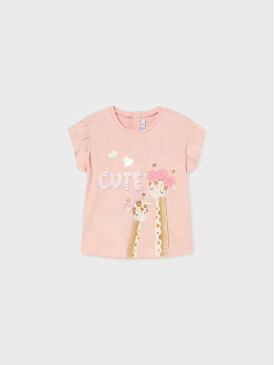 Mayoral Tricou 1009 Roz Regular Fit