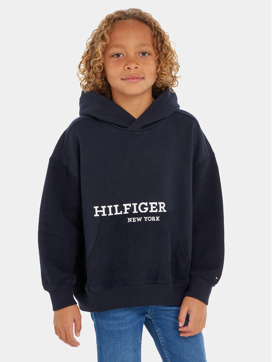 Tommy Hilfiger Jopa Logo KB0KB08298 M Mornarsko Modra Regular Fit