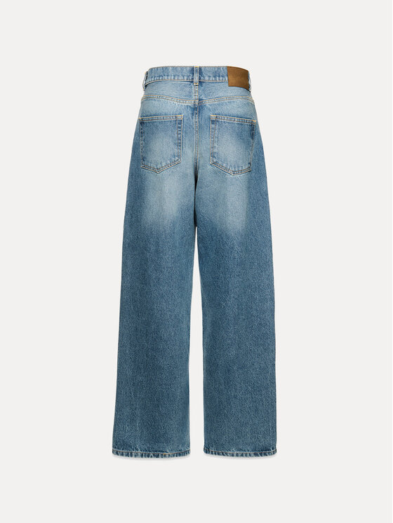 La Mania La Mania Jeansy UMI Niebieski Basic Fit