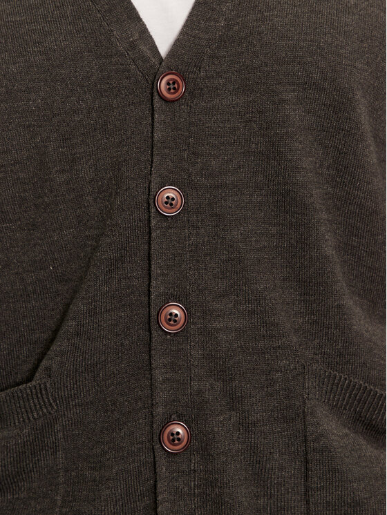Brave Soul Brave Soul Strickjacke MK-162GHAZALI Grau Regular Fit