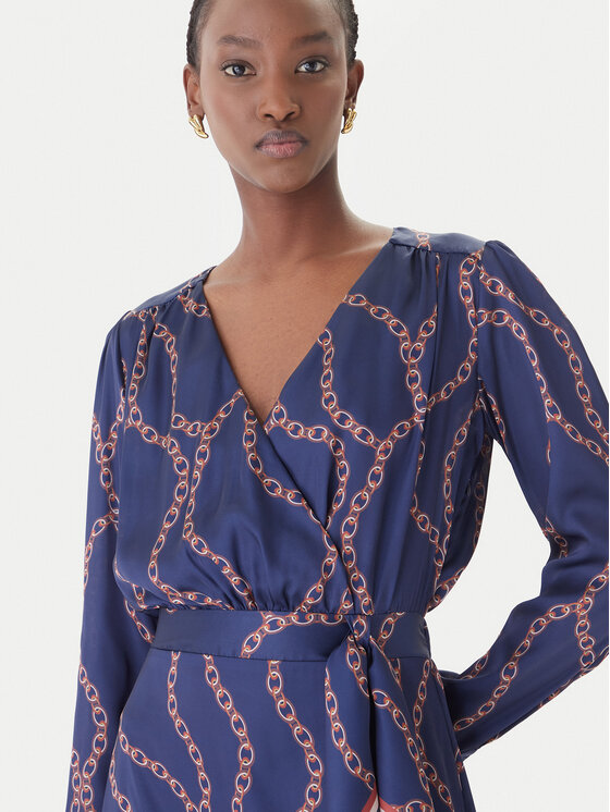 Rinascimento Rinascimento Coctailkleid CFC0128008003 Dunkelblau Regular Fit