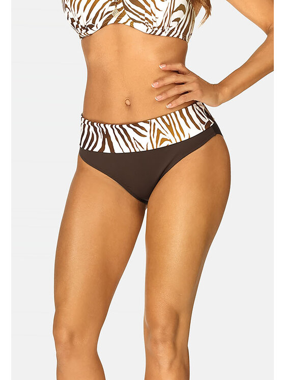 Feba Feba Dół od bikini FD13 Brązowy