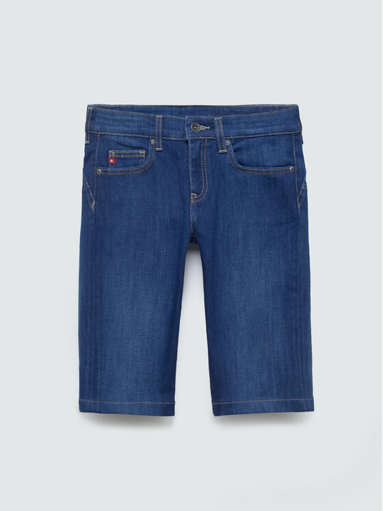 BIG STAR BIG STAR Szorty jeansowe GIANNA Granatowy Basic Fit