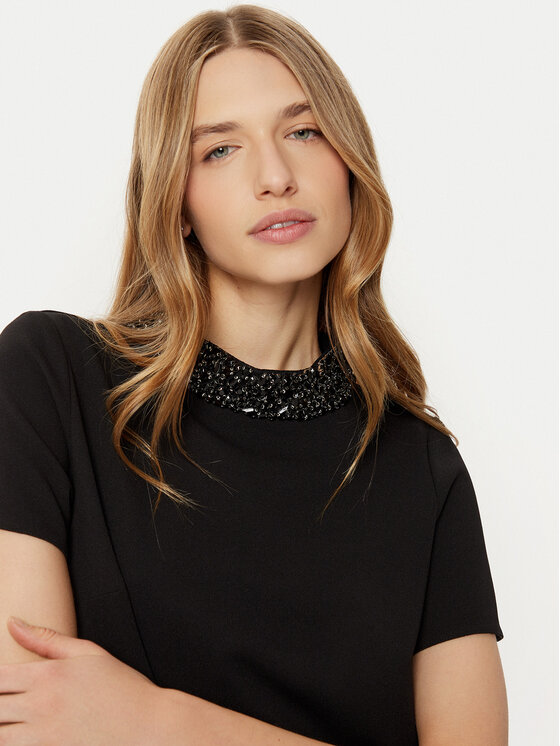 Rinascimento Rinascimento Coctailkleid CFC0121883003 Schwarz Regular Fit