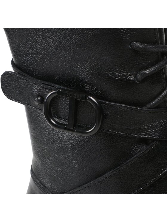 TWINSET TWINSET Μποτάκια 232TCP050 Μαύρο