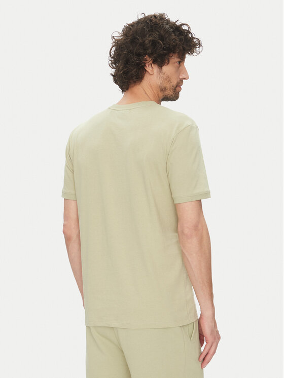 HUGO HUGO T-Shirt Diragolino212 50447978 Zielony Regular Fit