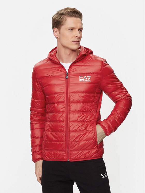 EA7 Emporio Armani Vatovaná bunda 8NPB02 PN29Z 1461 Červená Regular Fit