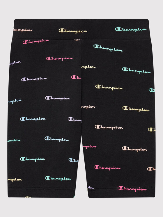 Champion Športové kraťasy 404432 Čierna Slim Fit