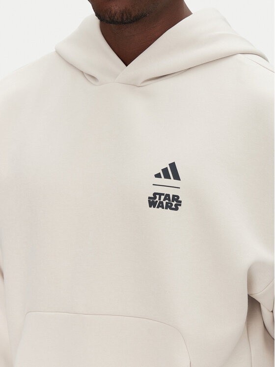 adidas adidas Sweatshirt Star Wars The Mandalorian™ JI5719 Beige Regular Fit