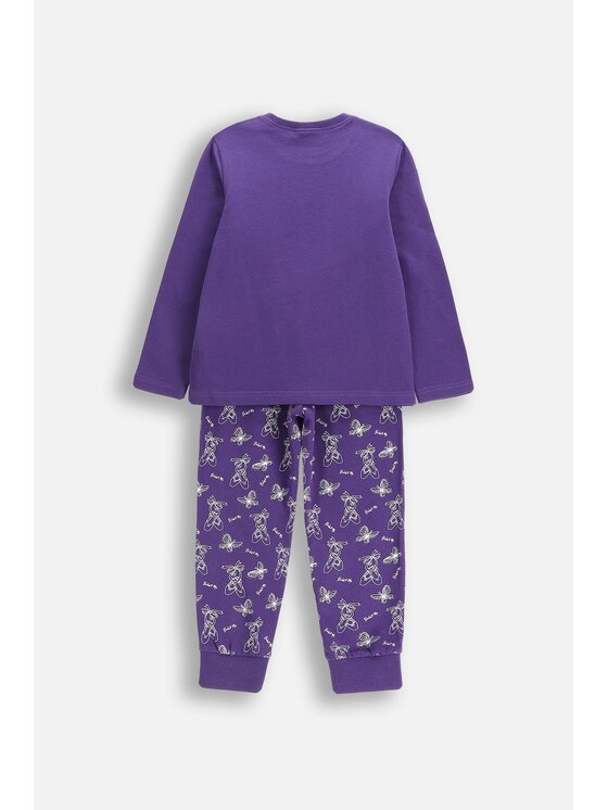 Coccodrillo Coccodrillo Pyžamo ZC5448101PJS-016 Fialová Regular Fit