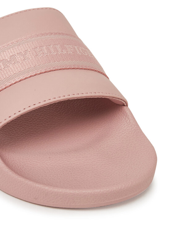 Tommy Hilfiger Tommy Hilfiger Şlapi Hilfiger Poolside With Webbing FW0FW08529 Roz