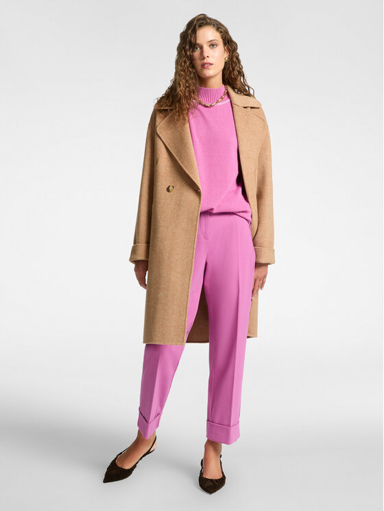 Elena Mirò Elena Mirò Pantaloni di tessuto P801P000340N019 Rosa Regular Fit