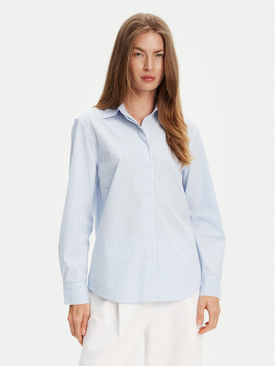 United Colors Of Benetton Košeľa 59T7DQ0BH Modrá Regular Fit