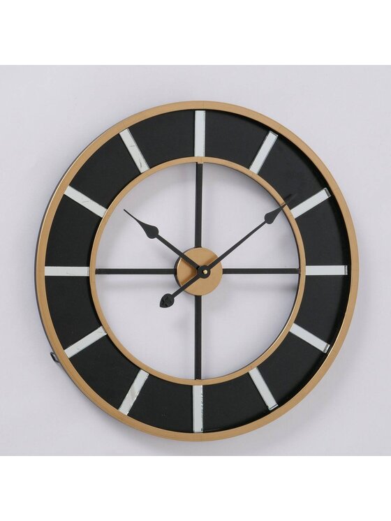 MIAhome MIAhome Zegar ścienny Orasan 60 cm Czarny