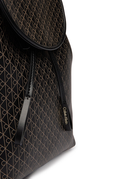 Calvin Klein Calvin Klein Rucsac Emblem Aop Mini Backpack LV04F3507G Negru