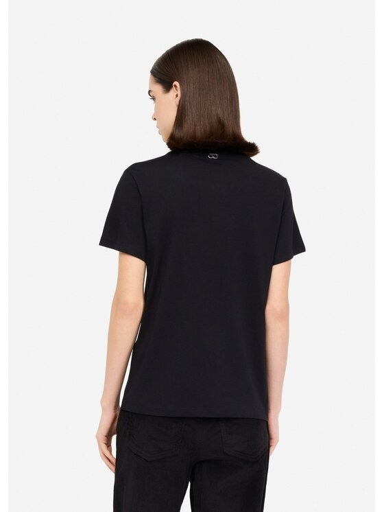 Liu Jo Liu Jo T-shirt MF5344J6308L9019 Nero Regular Fit