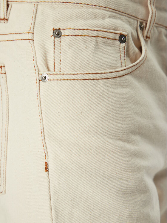 AMI PARIS AMI PARIS Blugi HTR001.DE0039 Écru Classic Fit