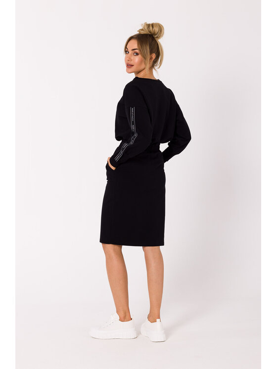 Made of Emotion Made of Emotion Spódnica M728 Czarny Premium Fit