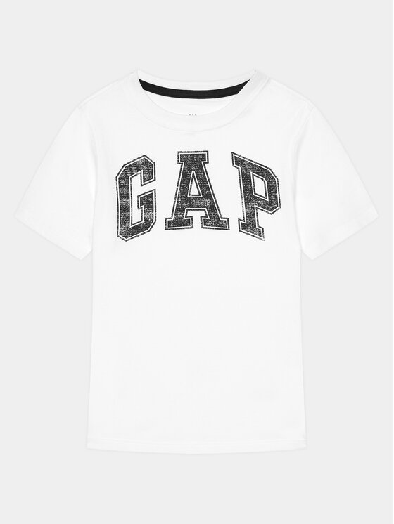 Gap T-krekls 473269-00 Balts Regular Fit