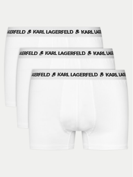 KARL LAGERFELD KARL LAGERFELD Набір з 3 пар боксерів A1M47151 Білий