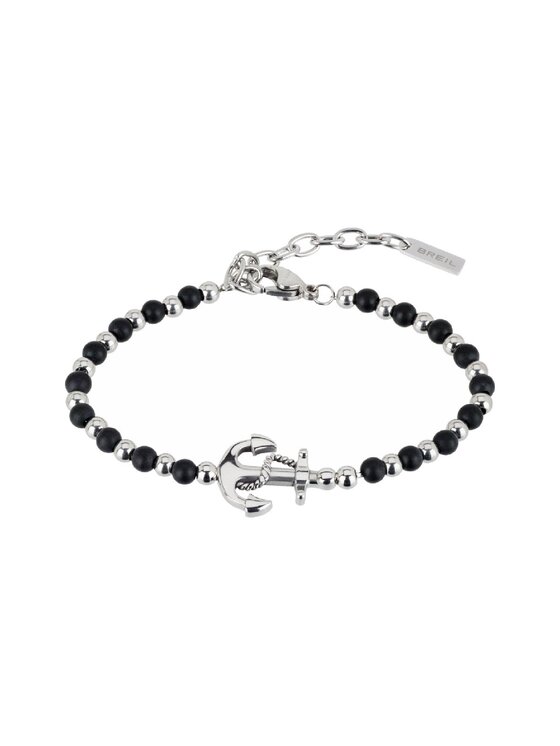 Breil Breil Bransoletka BLACK ONYX Srebrny