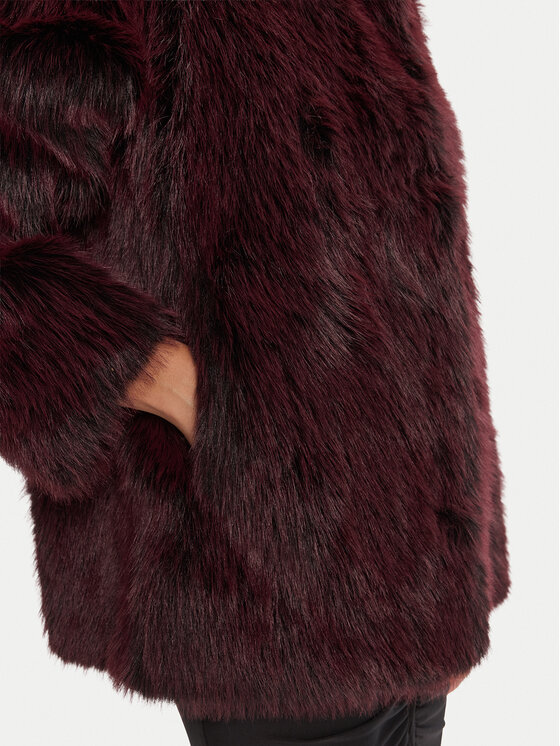 Patrizia Pepe Patrizia Pepe Krzno 8O0197 E072 Bordo rdeča Regular Fit