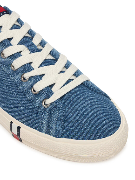 Tommy Jeans Tommy Jeans Teniszcipő Archive Y2K Lace Up Denim EM0EM01751 Kék