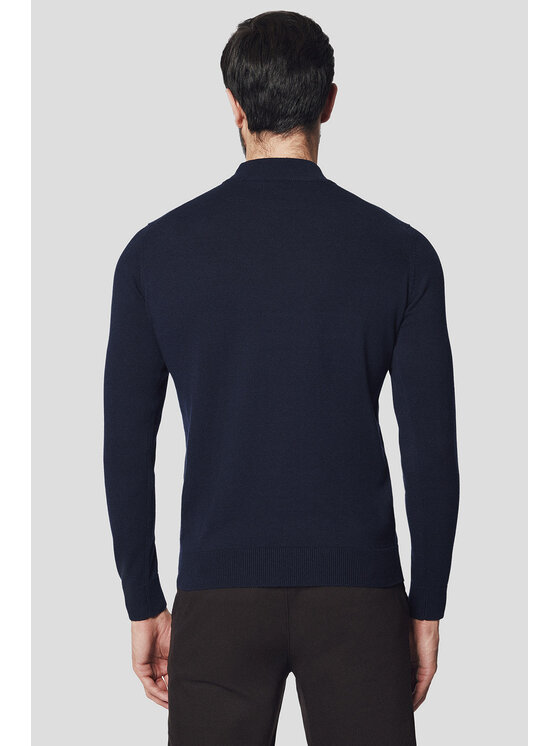 Lancerto Lancerto Golf Svein SW073224000074 Granatowy Regular Fit