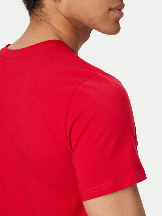4F 4F Футболка 4FAW23TTSHM0877 Червоний Regular Fit