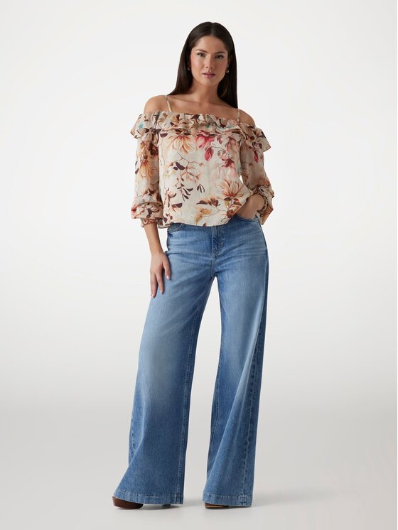 Guess Guess Top 175355 Barevná Classic Fit