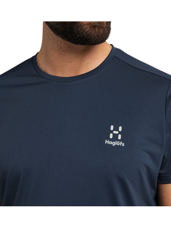 Haglöfs Haglöfs T-Shirt L.I.M Tech Tee Men Granatowy Active Fit