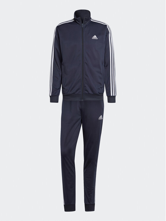 adidas adidas Tepláková súprava Basic 3-Stripes HZ2220 Tmavomodrá Regular Fit