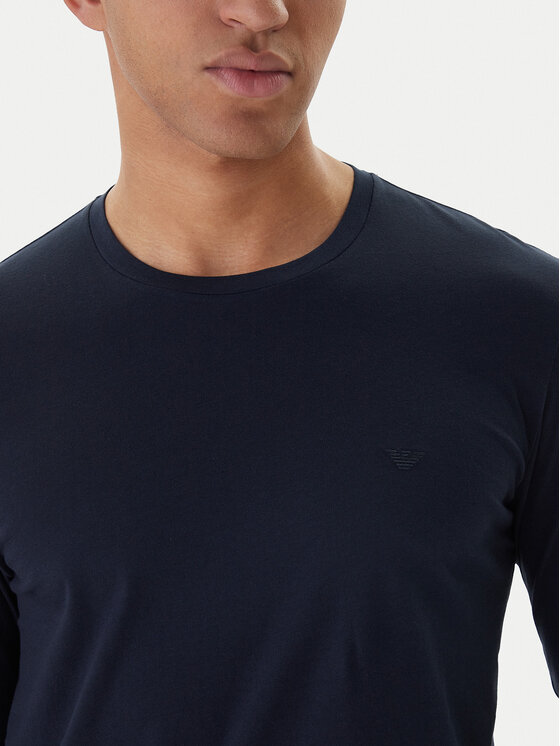 Emporio Armani Underwear Emporio Armani Underwear Тениска с дълъг ръкав EM000382 AF14210 MB433 Тъмносин Regular Fit
