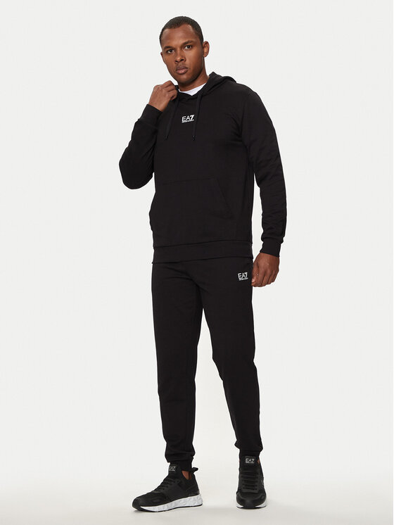 EA7 Emporio Armani EA7 Emporio Armani Bluză 8NPM32 PJVRZ 1200 Negru Regular Fit