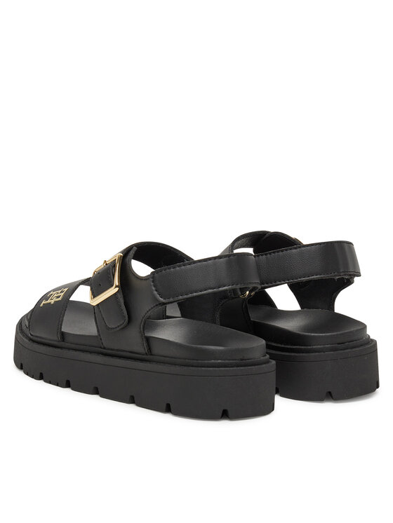 Tommy Hilfiger Tommy Hilfiger Sandale T3A2-33785-0326 S Crna