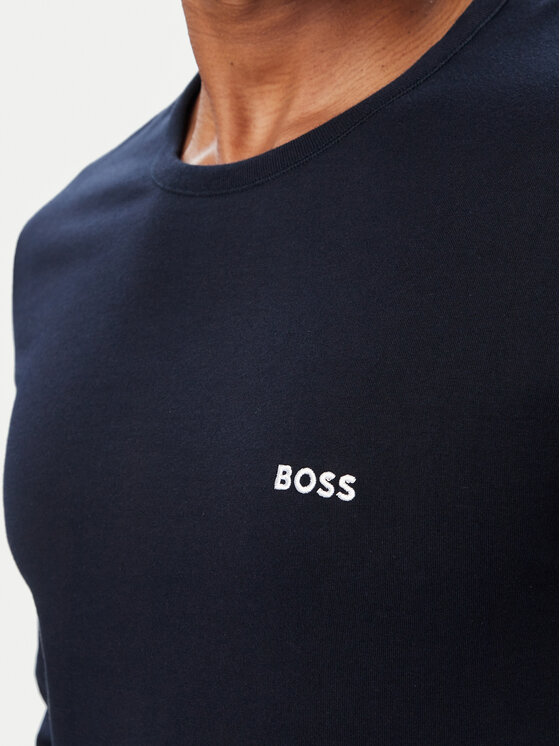 BOSS BOSS Set di maglie a maniche lunghe 50492321 Blu scuro Regular Fit