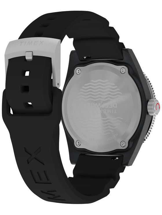 Timex Timex Zegarek TW2Y02200 Czarny