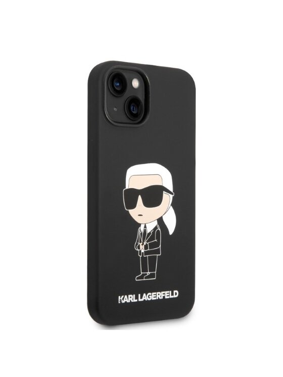 KARL LAGERFELD KARL LAGERFELD Etui na telefon iPhone 14 Plus Czarny