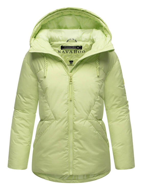 Navahoo Navahoo Kurtka zimowa Pastellzauber Zielony Regular Fit