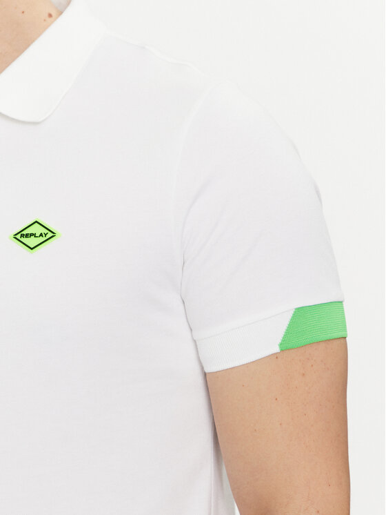 REPLAY Replay Polo särk M3540A.000.20623 Ekrüüvärv Regular Fit