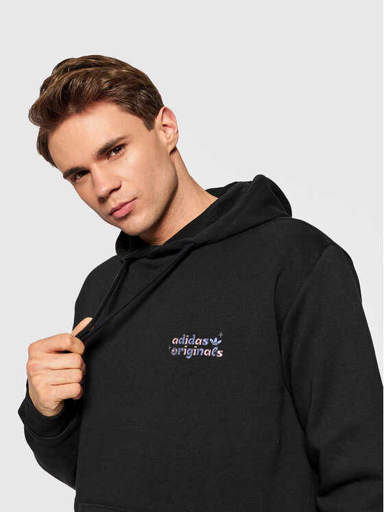 adidas adidas Bluza Stoked Alie HC7153 Czarny Regular Fit