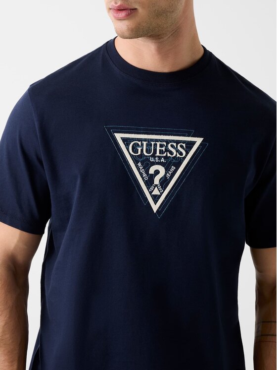 Guess Guess T-shirt 180916 Blu Classic Fit