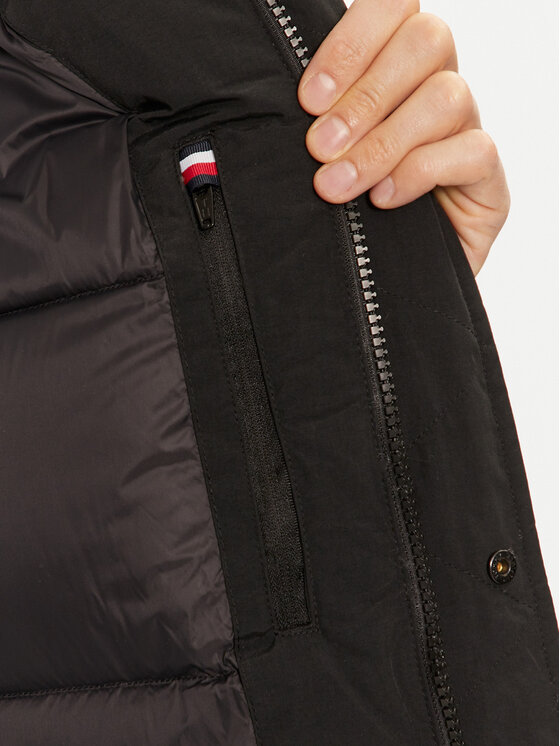 Tommy Hilfiger Tommy Hilfiger Μπουφάν πουπουλένιο Rockie MW0MW36595 Μαύρο Regular Fit