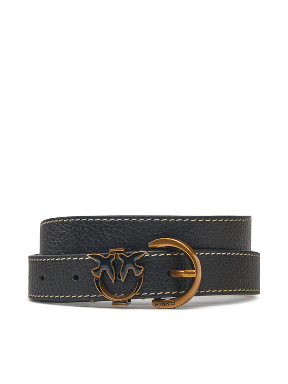PINKO Pinko Dámský pásek Tamboril H2.5 Belt 20241 PLT01 102820.A158 Černá