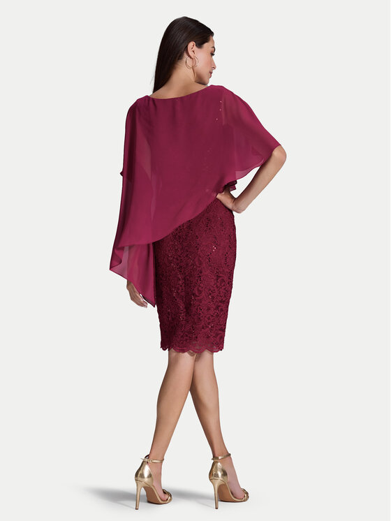 Swing Swing Kokteilikleit 77760410 Bordoopunane Regular Fit