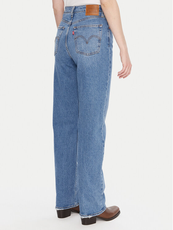 Levi's® Levi's® Jeans Ribcage 79078-0008 Blau Straight Fit